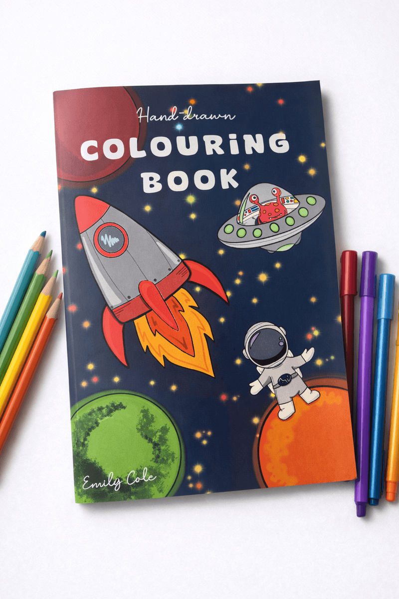 Colouring Books - Hand-drawn colouring fun for creative minds of all ages